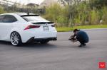 Lexus IS F on Vossen Wheels (VFS-10) 2017 года